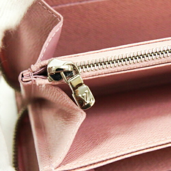Louis Vuitton Zippy Wallet Epi Leather Long Enamel Rose Ballerine Pink - Picture 10 of 12